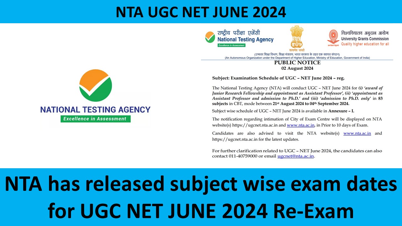 NTA UGC NET JUNE 2024